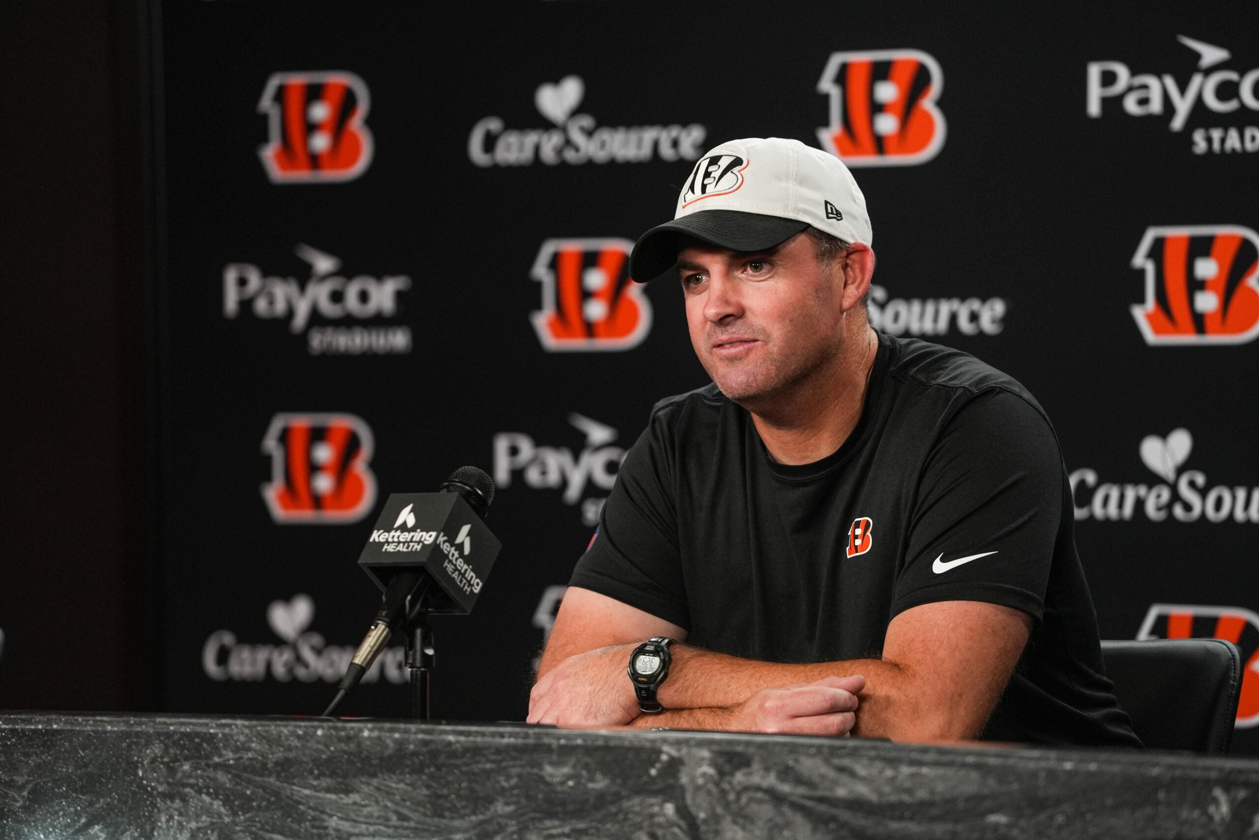 Cincinnati Bengals head coach Zac Taylor