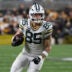 Oct 26, 2025; Pittsburgh, Pennsylvania, USA; Green Bay Packers tight end Tucker Kraft (85) runs after a catch for a touchdown against the Pittsburgh Steelers during the first quarter at Acrisure Stadium.