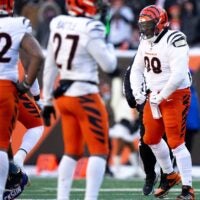 Cincinnati Bengals nose tackle T.J. Slaton Jr.