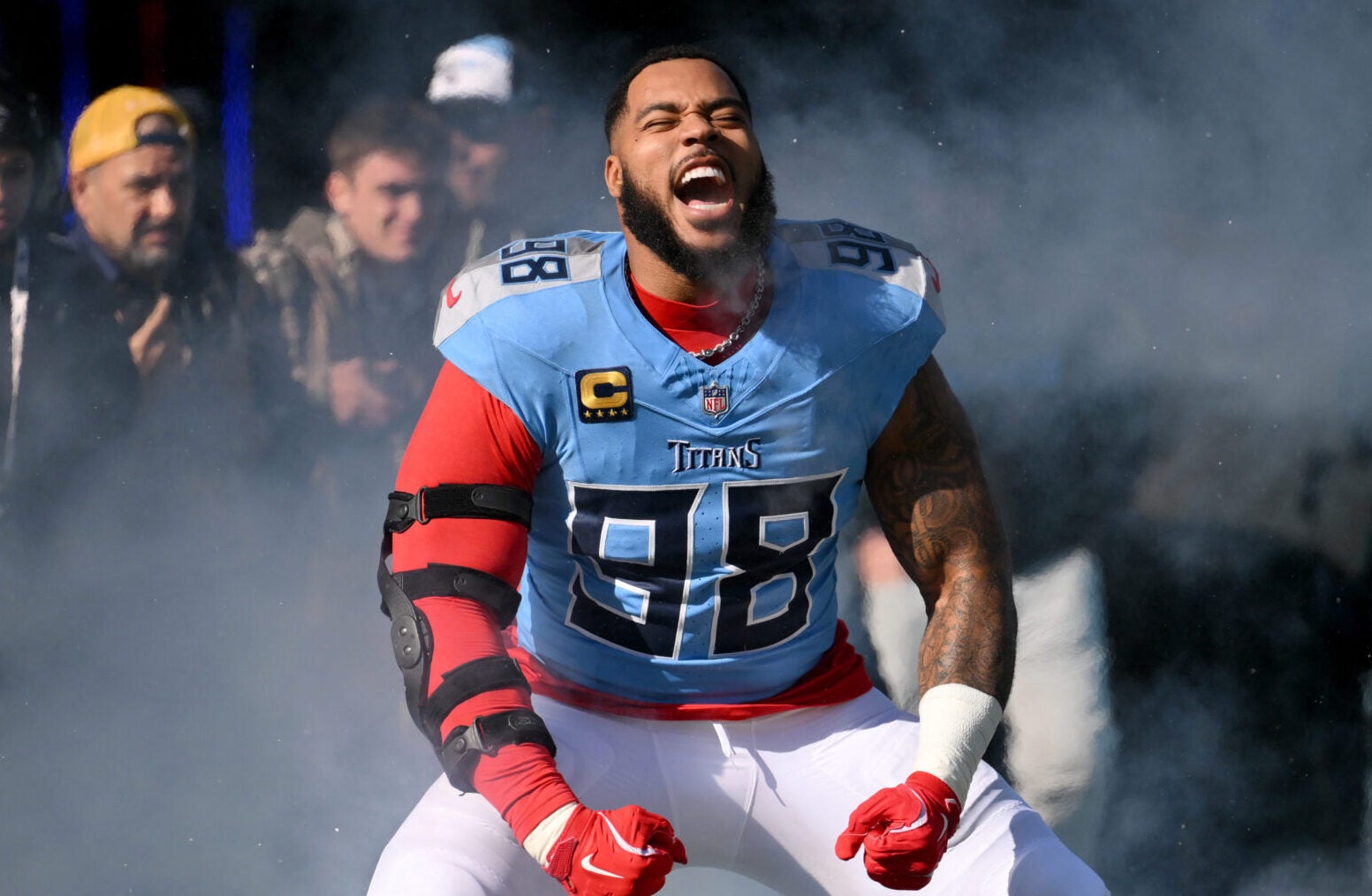 Tennessee Titans Jeffery Simmons Hall of Fame Robert Saleh