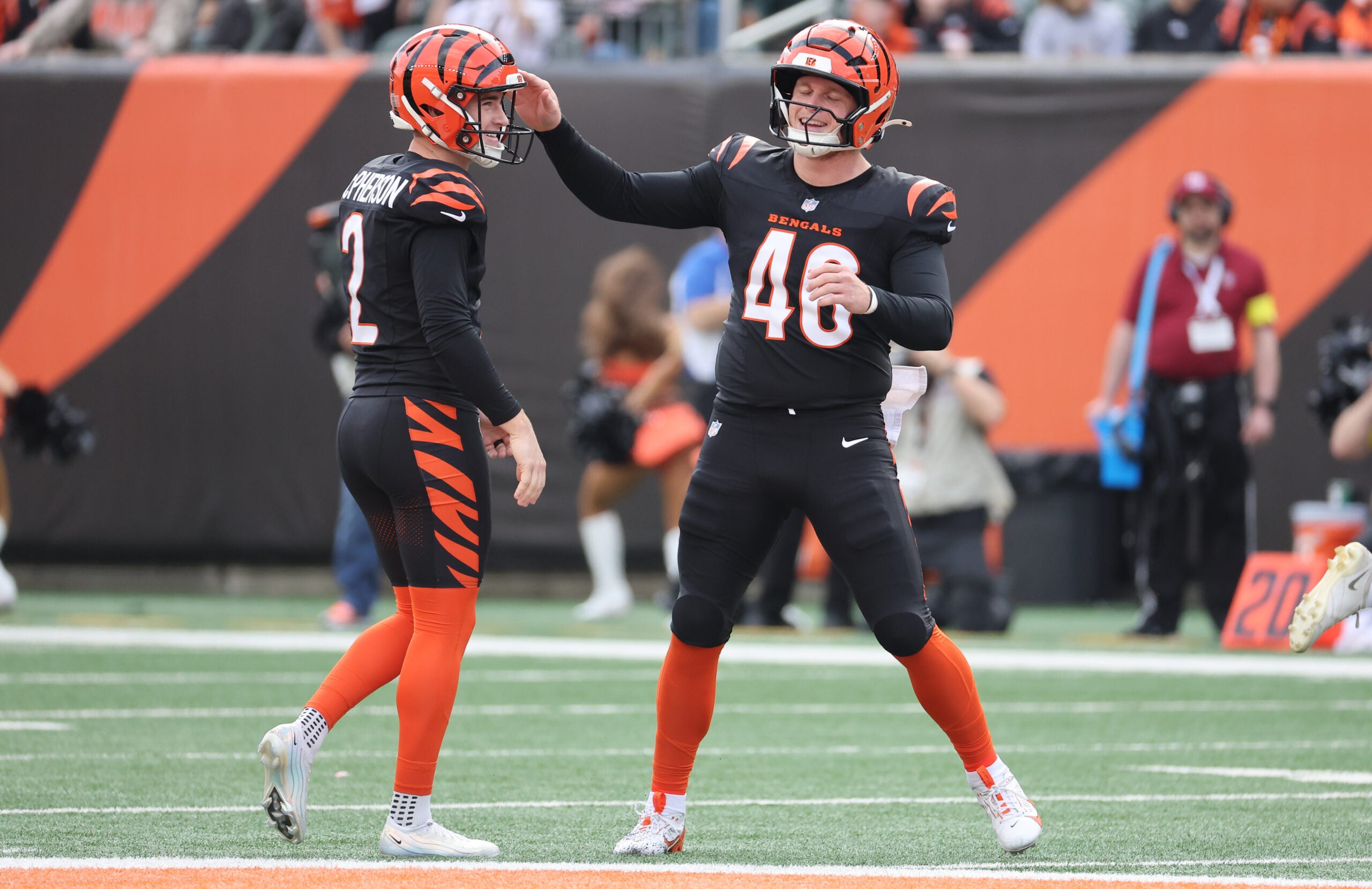 Cincinnati Bengals long snapper William Wagner