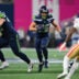 Seattle Seahawks running back Zach Charbonnet