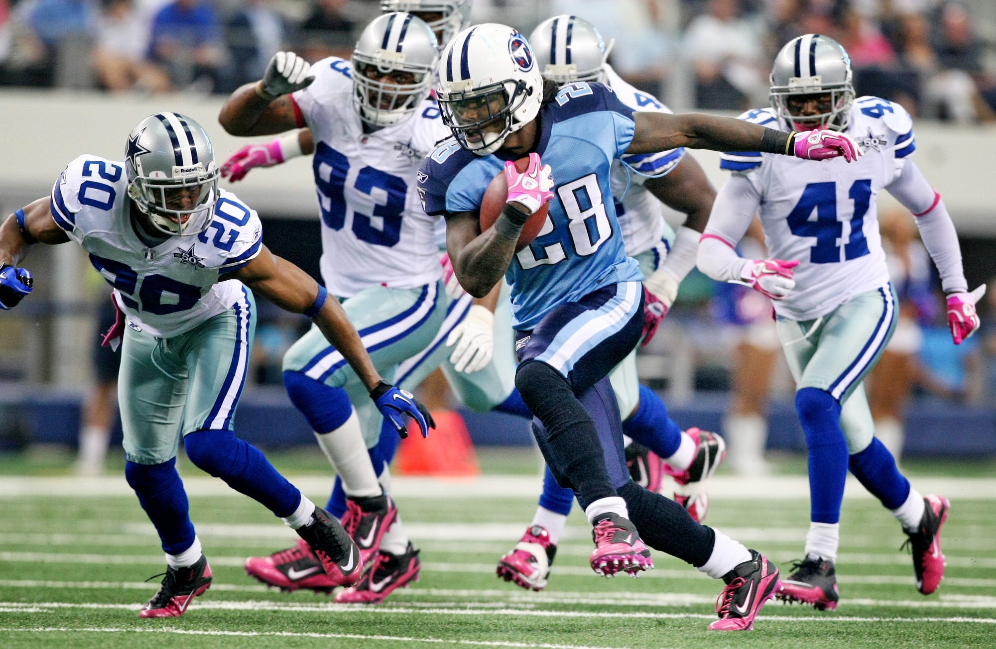 Chris Johnson ALS Tennessee Titans