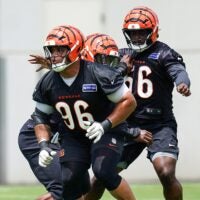 Cincinnati Bengals rookie defensive tackle Landon Robinson