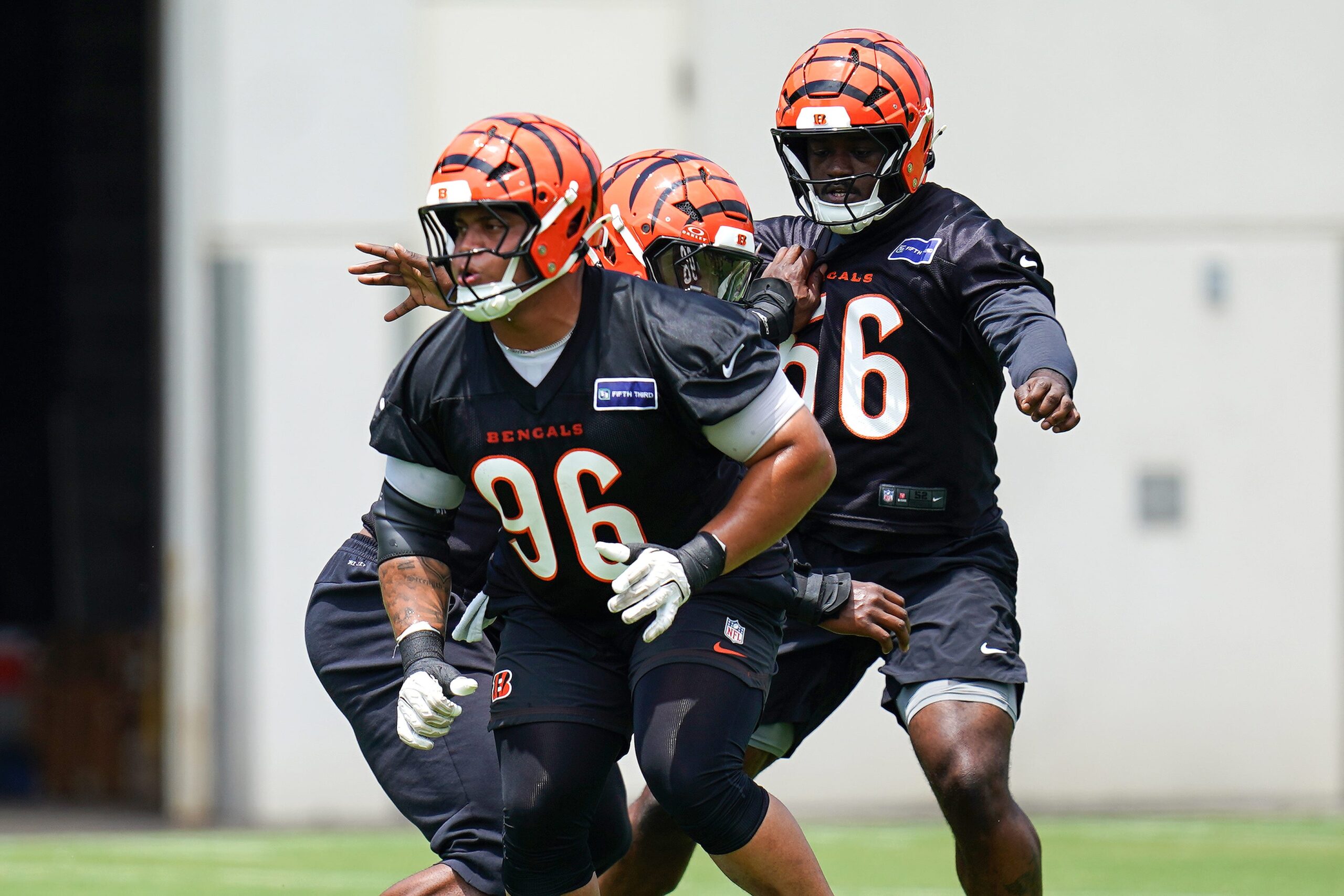 Cincinnati Bengals rookie defensive tackle Landon Robinson