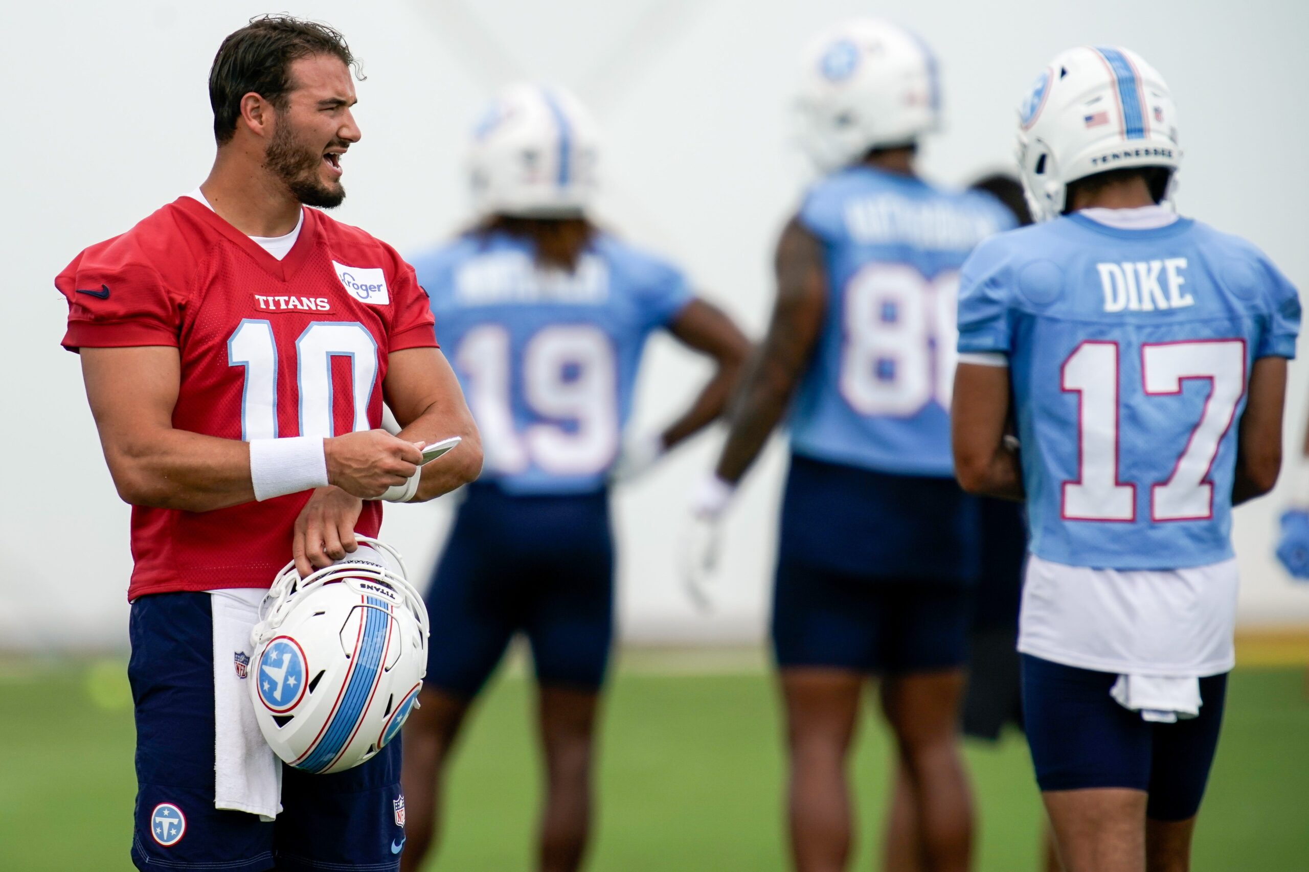 Tennessee Titans stock up stock down minicamp