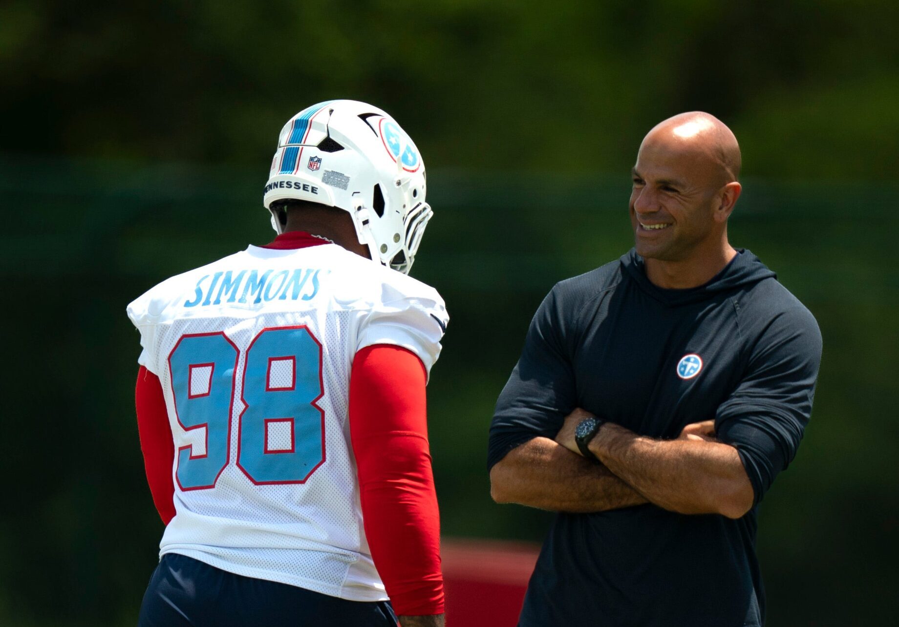 Tennessee Titans 53-man roster Robert Saleh