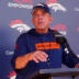 Jun 16, 2026; Englewood, CO, USA; Denver Broncos head coach Sean Payton speaks to the media following mini camp drills at Broncos Park.