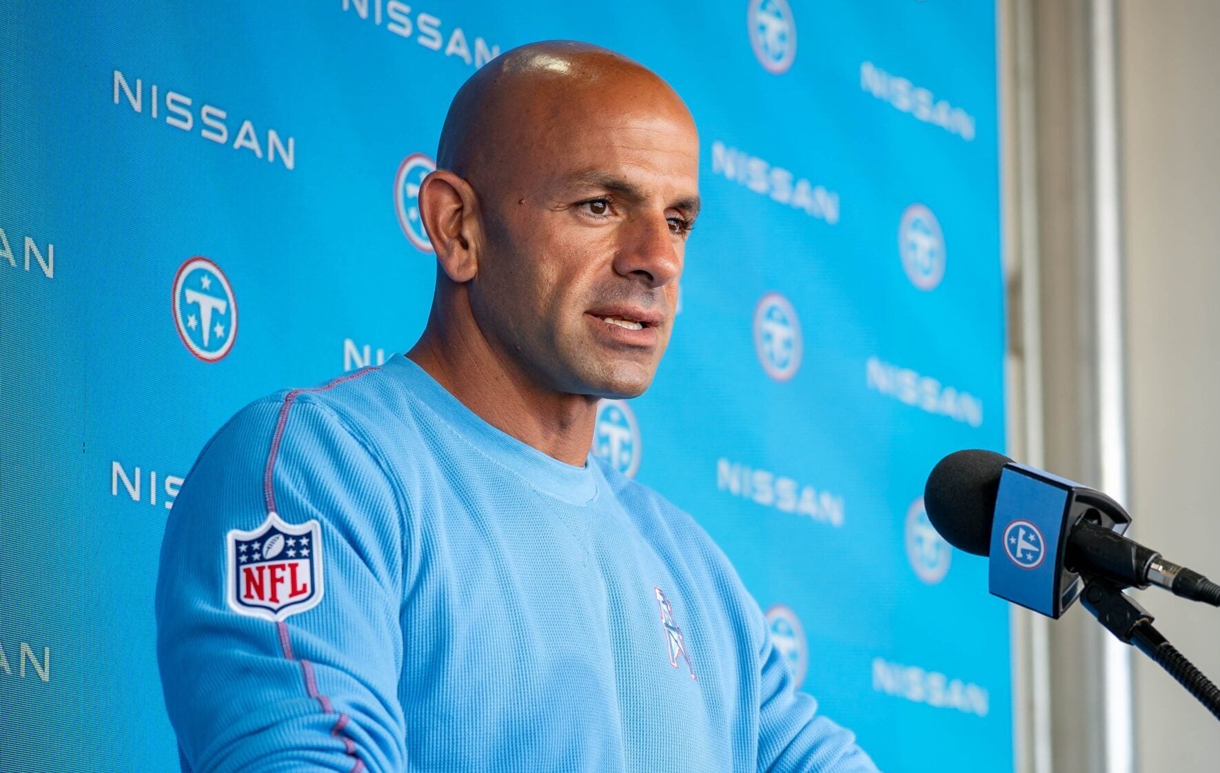 Tennessee Titans Robert Saleh Alontae Taylor Marcus Harris