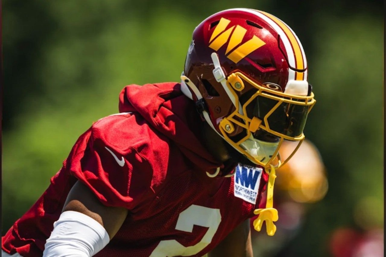 Amik Robertson is making a good impression at Commanders OTAs.