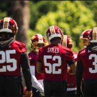 The Commanders defense sounds like it's in a good spot.