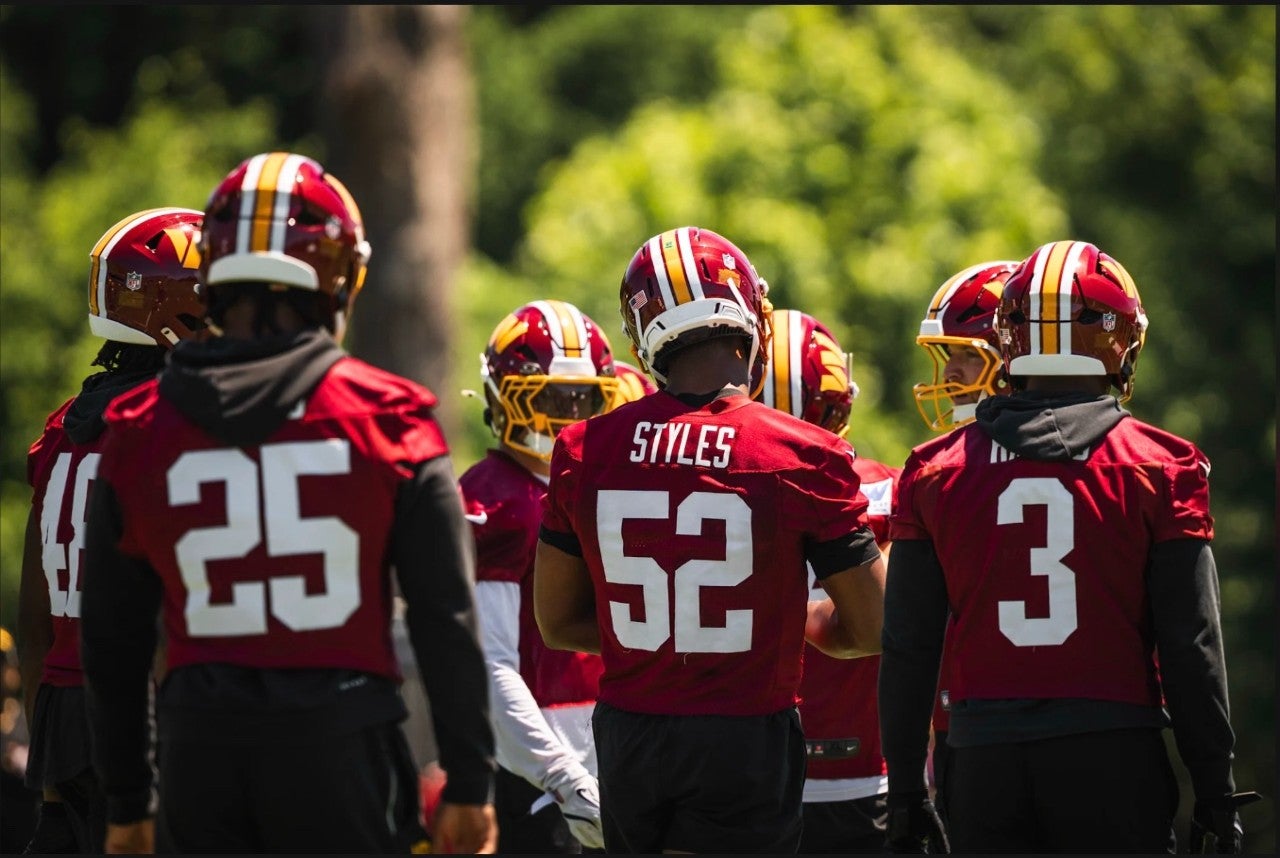 The Commanders defense sounds like it's in a good spot.