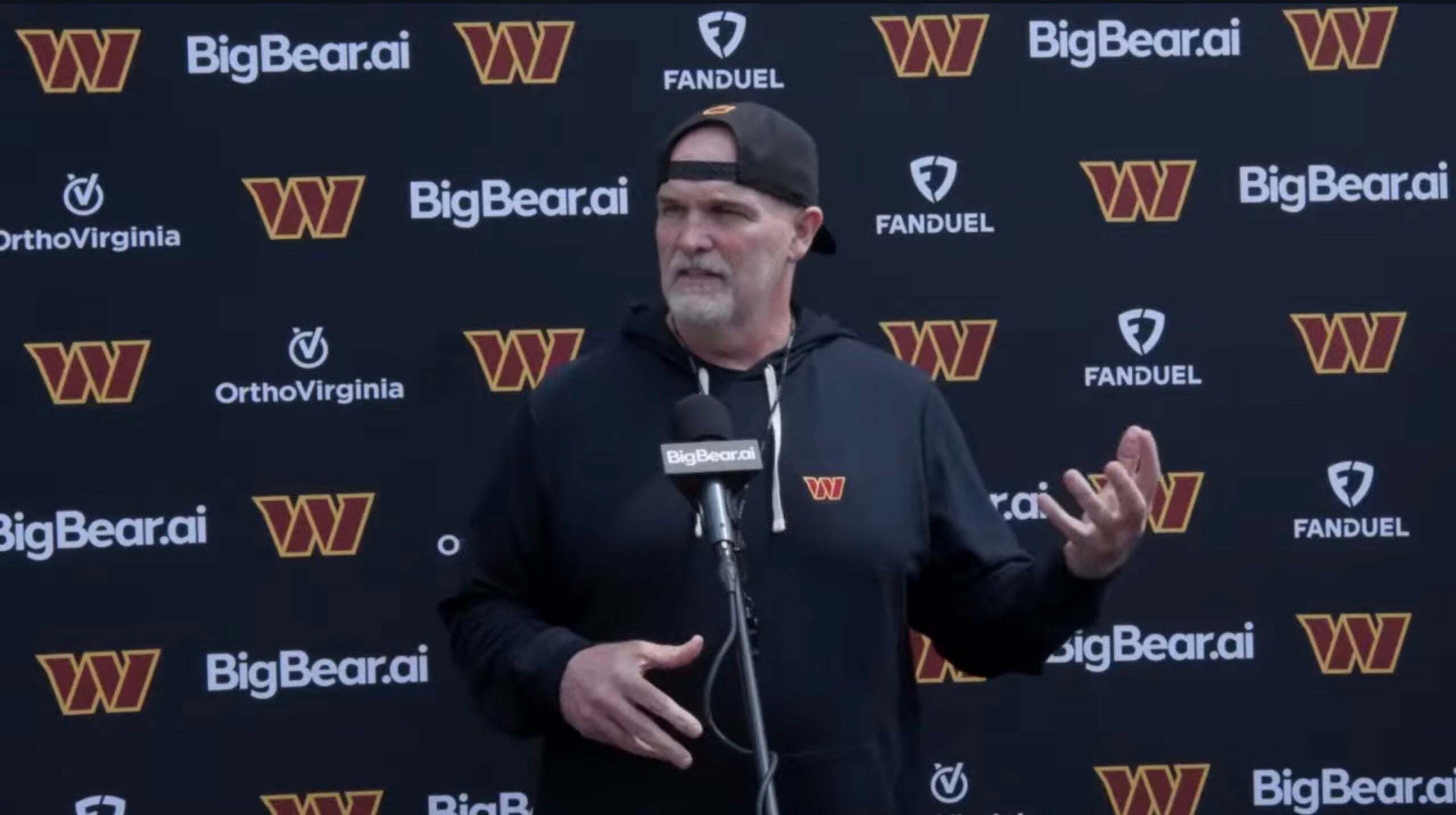 Dan Quinn is ensuring the Commanders squeeze every bit of juice they can out of practice.
