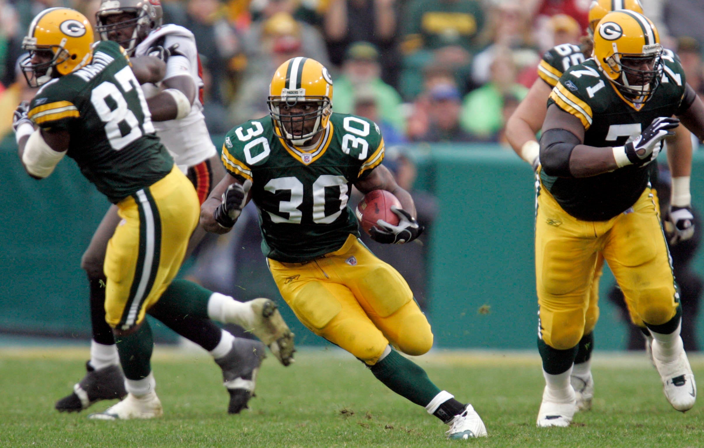 Former Green Bay Packers running back Ahman Green retired from football in 2011.