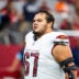 Nick Allegretti suffered an injury on the first day of Commanders training camp.