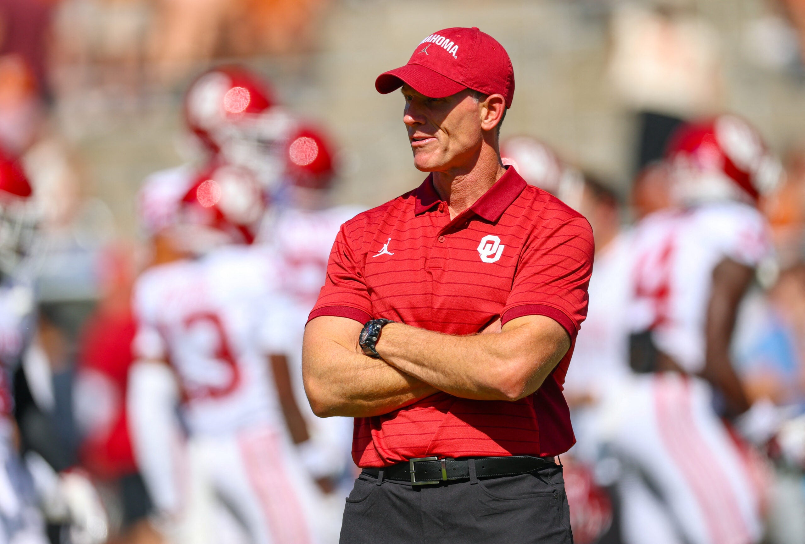 Oklahoma Sooners head coach Brent venables