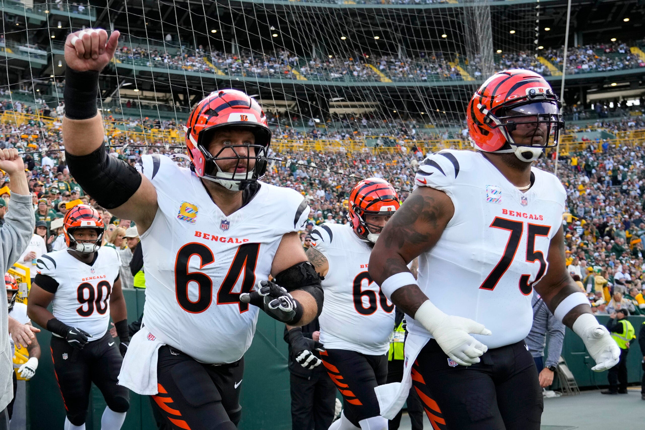 Orlando Brown Jr. Ted Karras