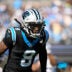 Nov 9, 2025; Charlotte, North Carolina, USA; Carolina Panthers cornerback Jaycee Horn (8) before the game at Bank of America Stadium.