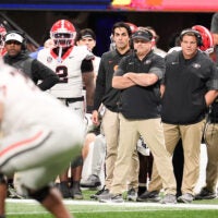 Georgia Bulldogs head coach Kirby Smart 2027 four-star recruit defensive lineman Seth Tillman Clemson