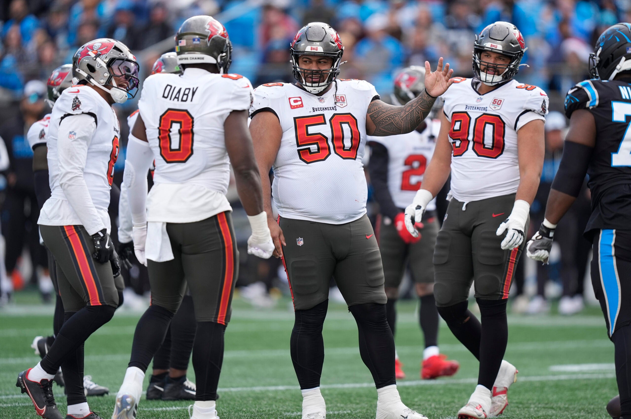 Vita Vea requested a trade from the Buccaneers, but it's highly unlikely he's moved.