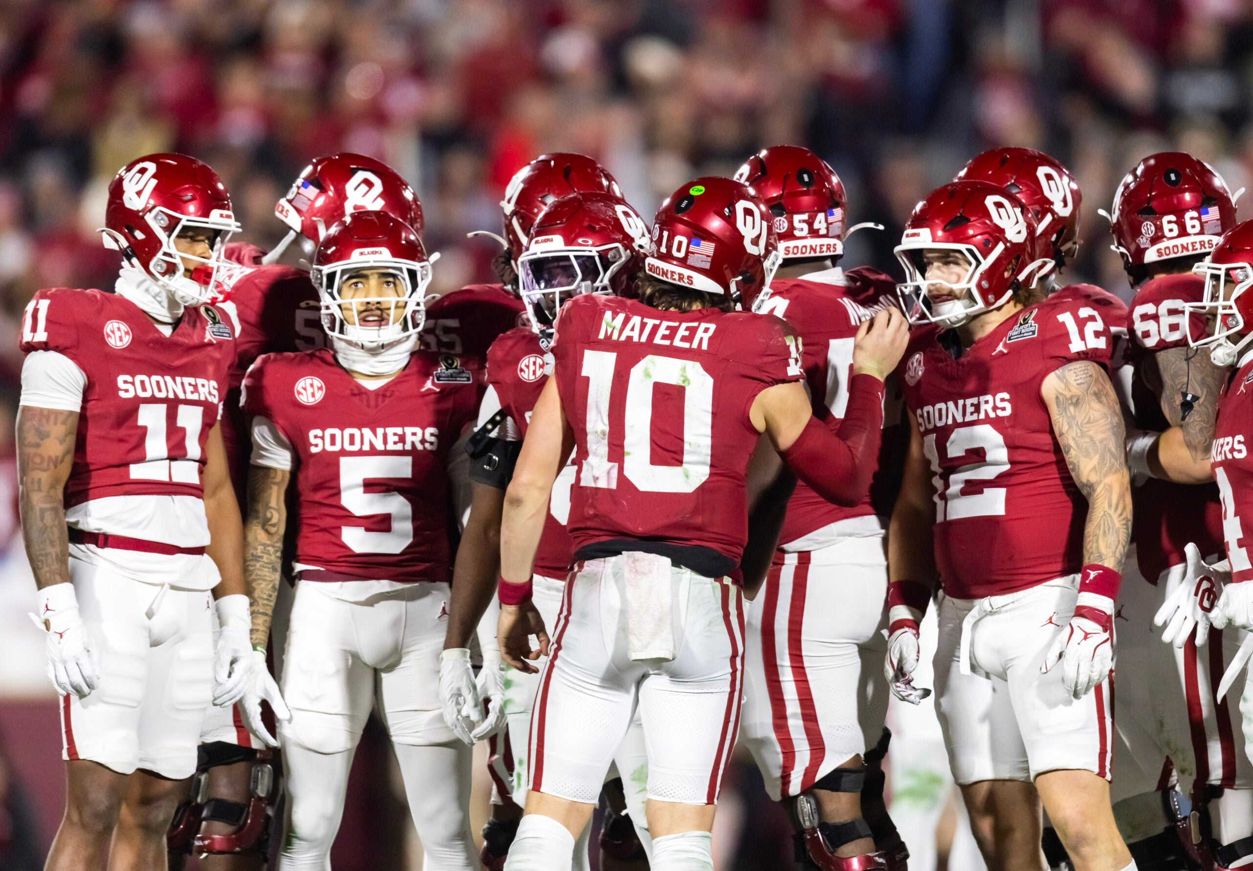 Oklahoma Sooners wide receiver Isaiah Sategna