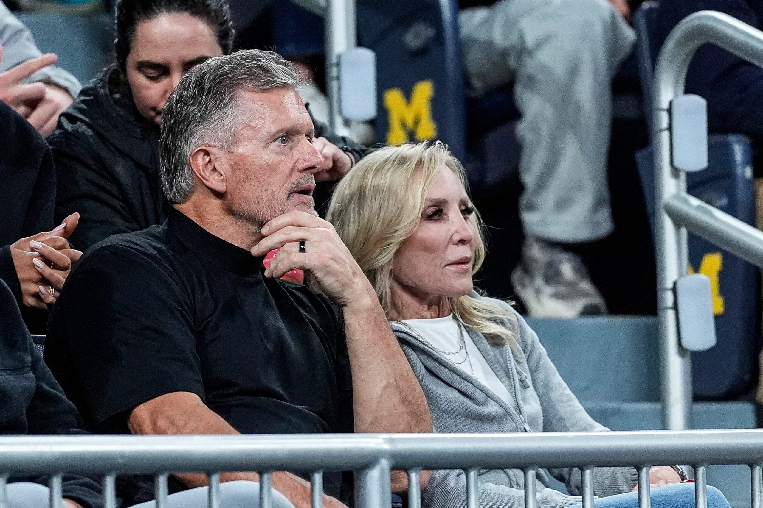 Michigan Wolverines head coach Kyle Whittingham Trey Britton