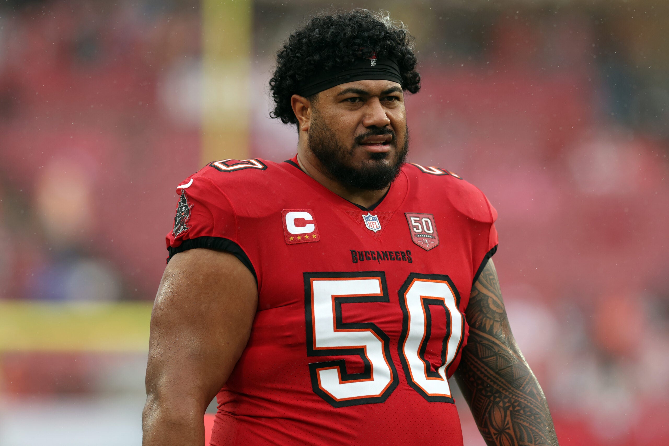 Vita Vea and his camp requested a trade request from the Buccaneers on Monday.