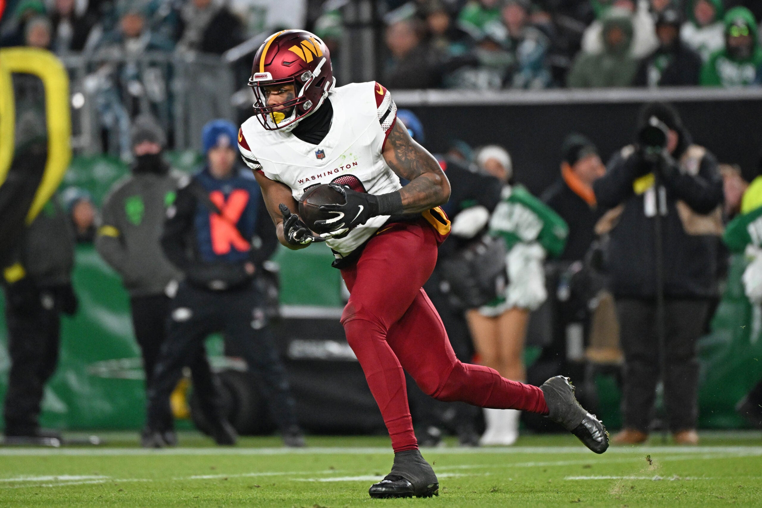 The Commanders have a lot of guys on the roster bubble, including Treylon Burks.