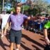 Florida Head Coach Jon Sumrall greats fans as he heads to the locker room during Gator Walk before the Orange and Blue game at Steve Spurrier Field at Ben Hill Griffin Stadium in Gainesville, FL on Saturday, April 11, 2026.