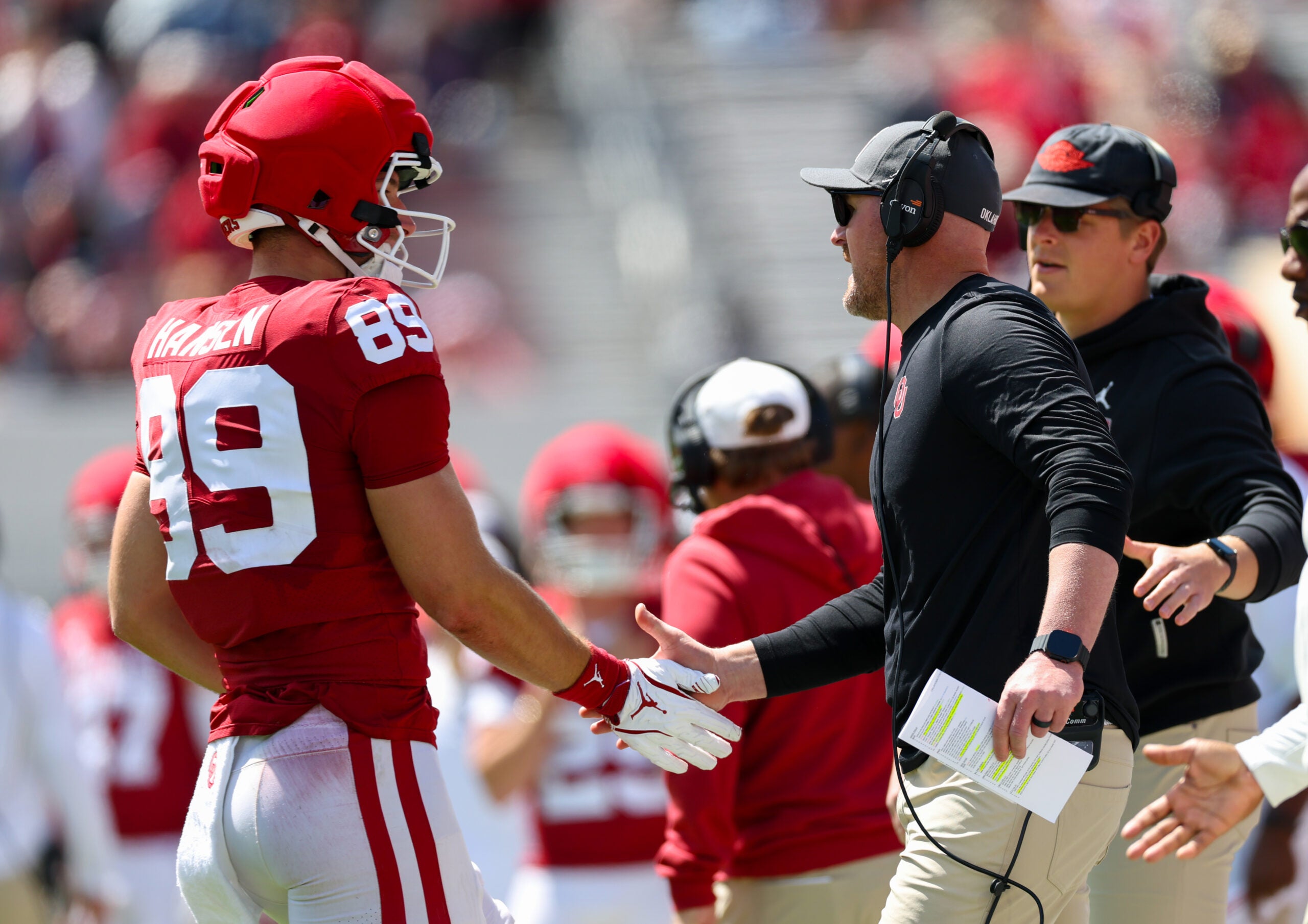 Oklahoma Sooners tight ends coach Jason Witten SEC Media Days