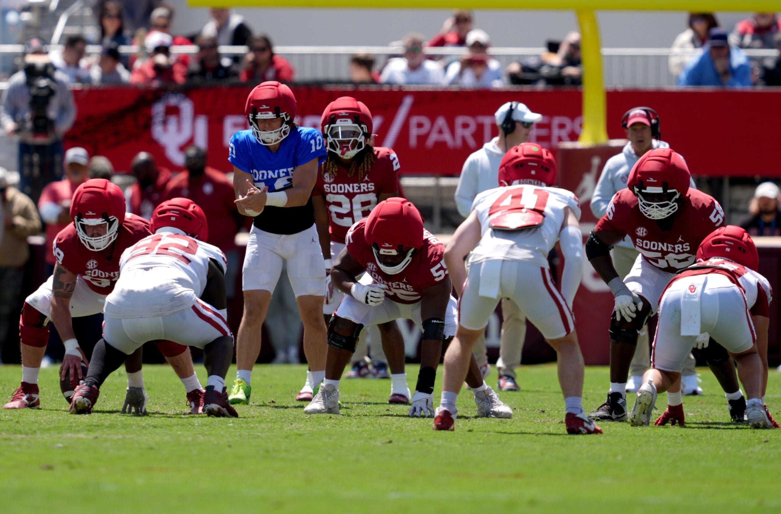 Oklahoma Sooners offensive line
