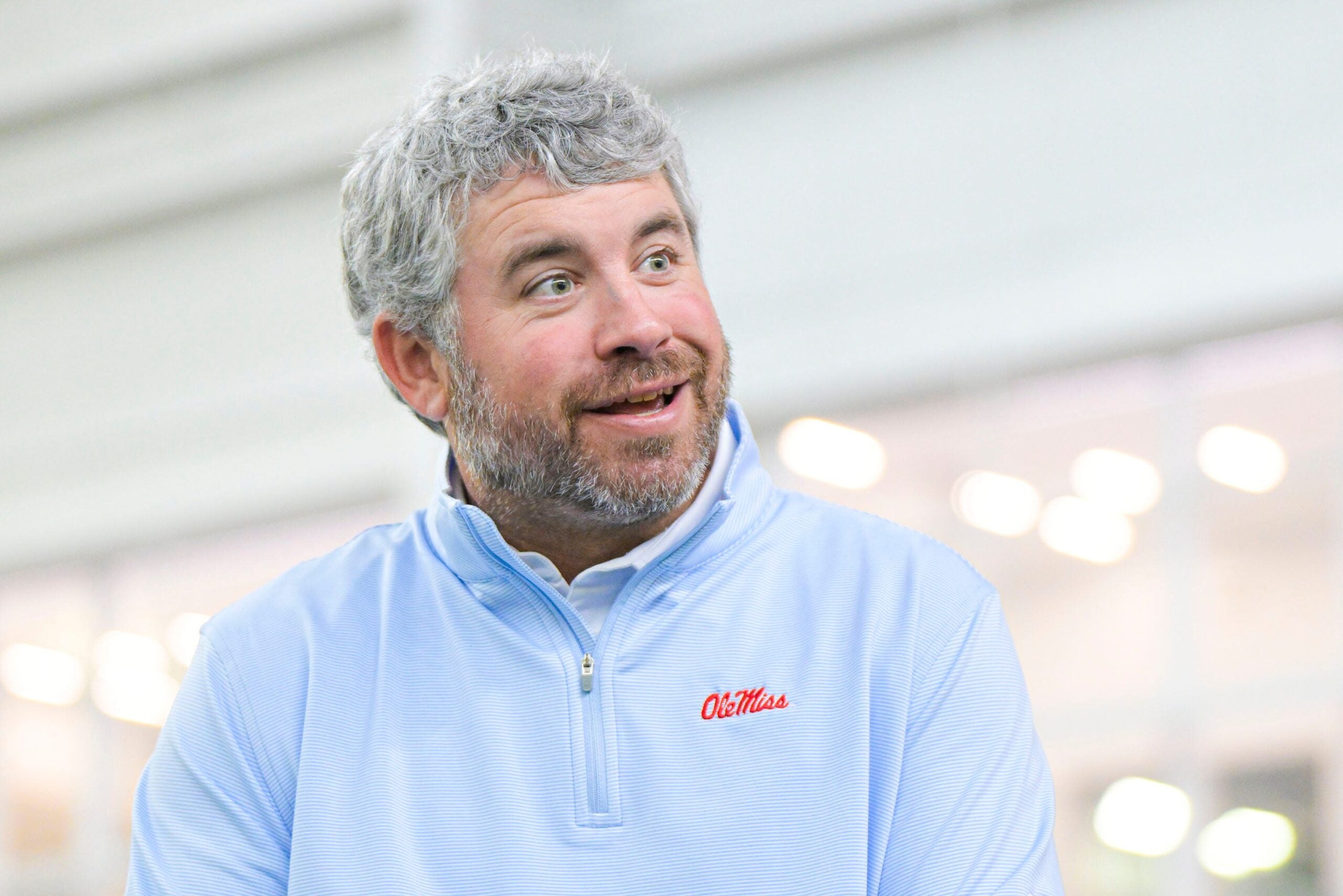 Ole Miss Rebels head coach Pete Golding