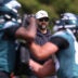 May 1, 2026; Philadelphia, PA, USA; Philadelphia Eagles head coach Nick Sirianni looks on during rookie minicamp at NovaCare Complex.