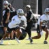 Las Vegas Raiders free safety Treydan Stukes Dalton Johnson Isaiah pola-mao training camp position battle 2026