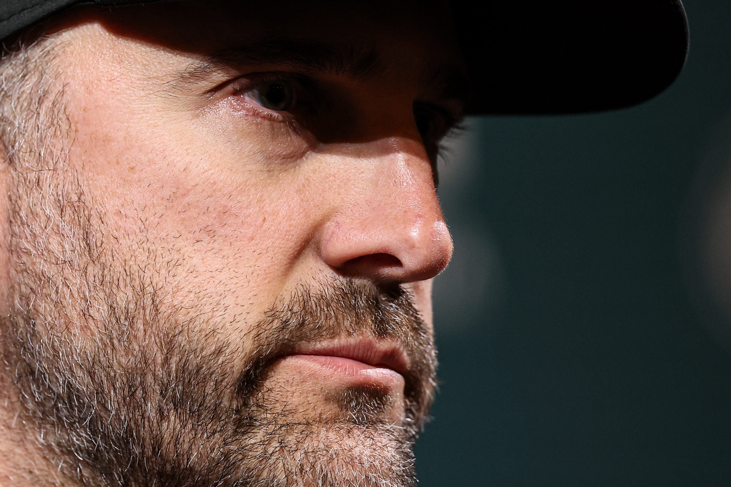 Jun 9, 2026; Philadelphia, PA, USA; Philadelphia Eagles head coach Nick Sirianni speaks with the media before a Minicamp session at Jefferson Health Training Complex.