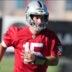 Las Vegas Raiders quarterback Fernando Mendoza training camp