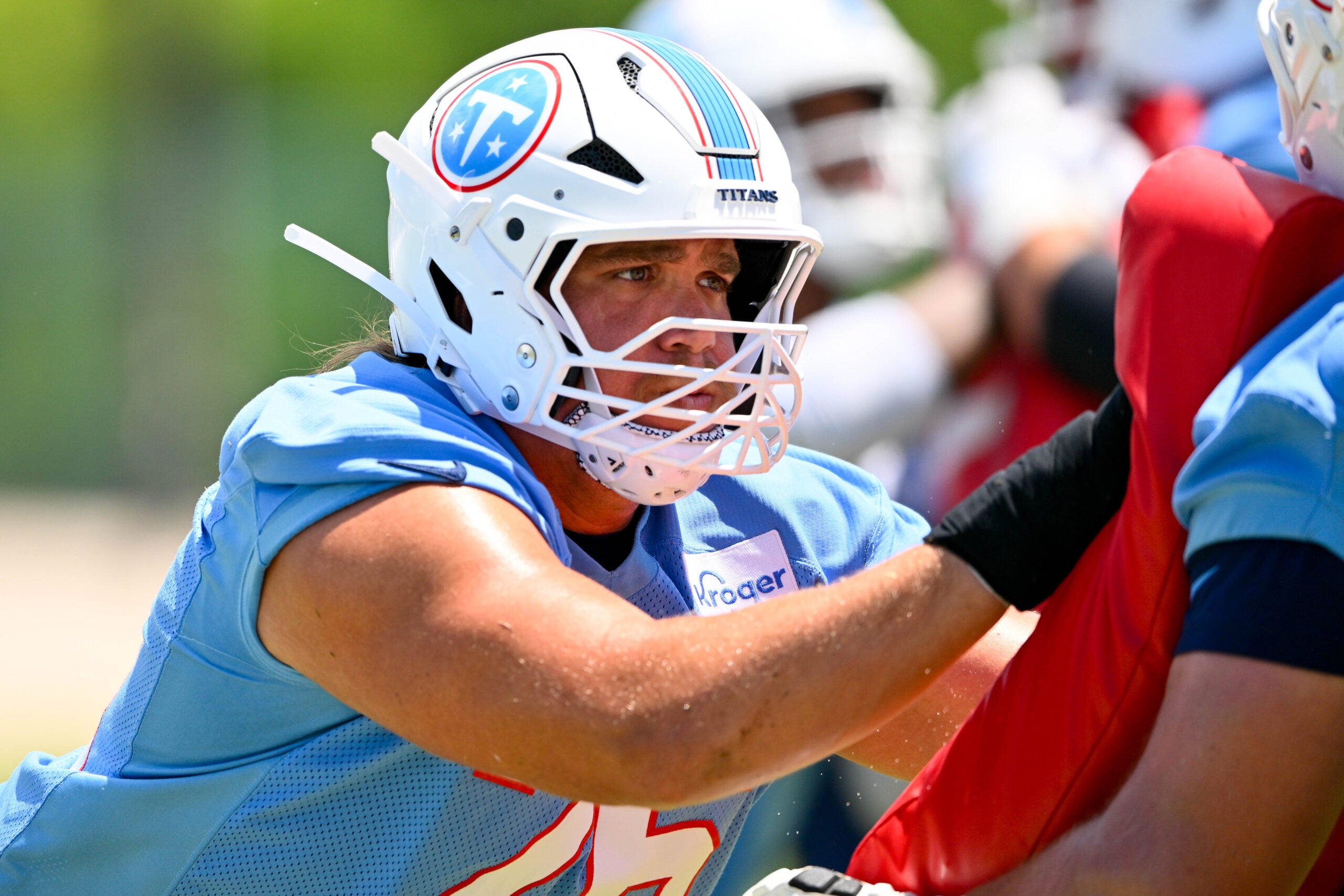 Swing tackle is a big question heading into Tennessee Titans training camp.