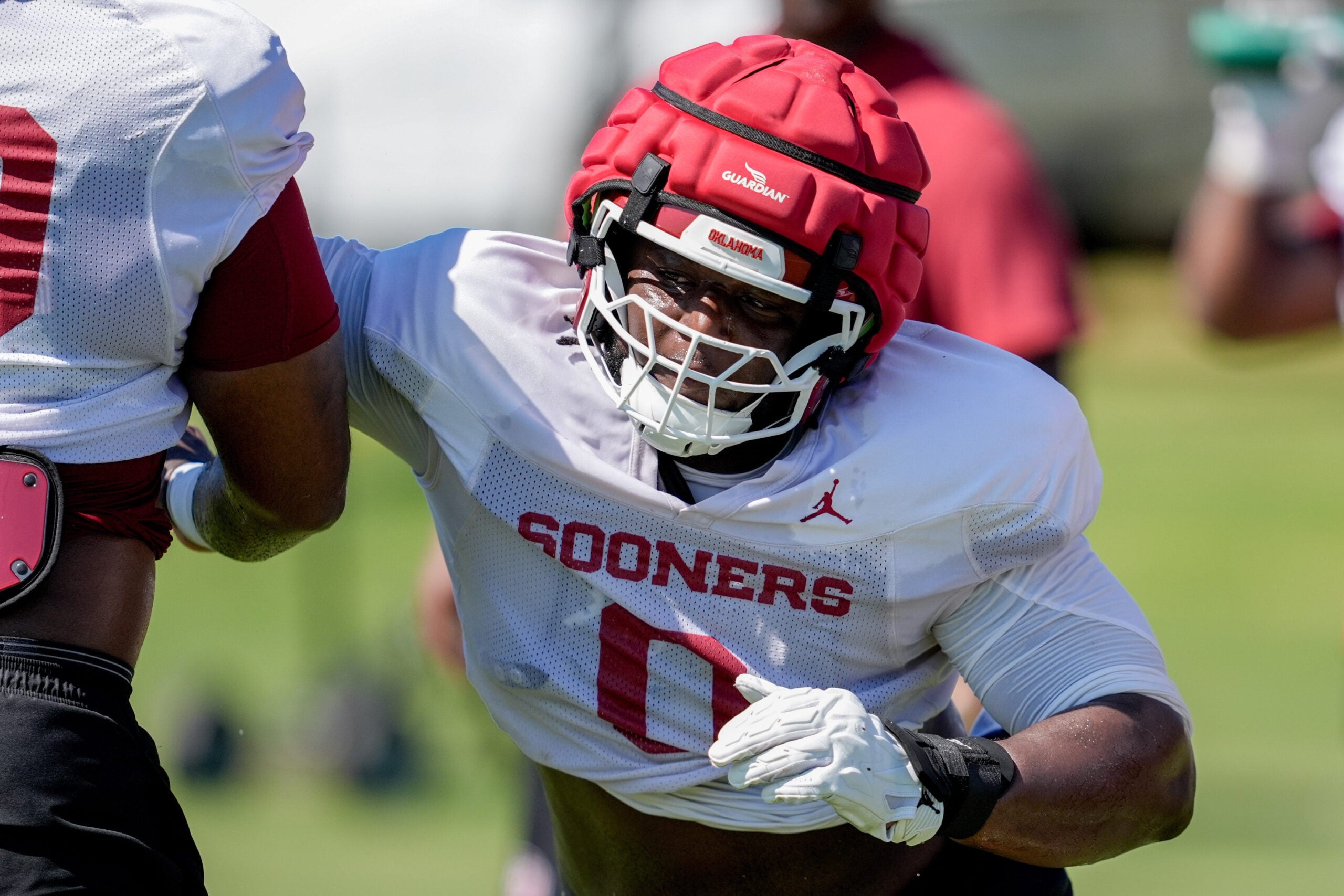 Oklahoma Sooners defensive lineman David Stone