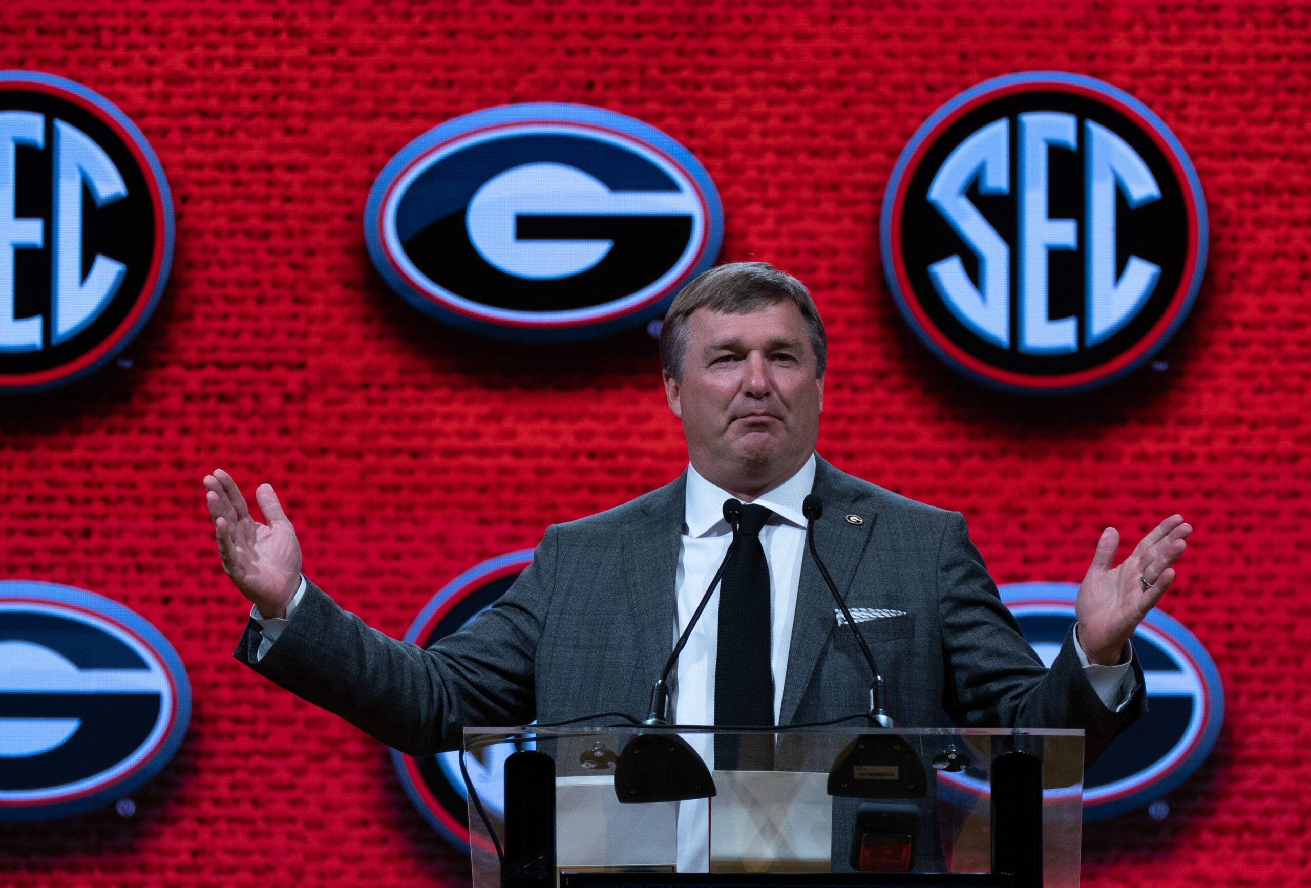 Georgia Bulldogs head coach Kirby Smart 2027 recruiting class Karlos May