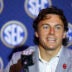 Oklahoma Sooners quarterback John Mateer SEC Media Days