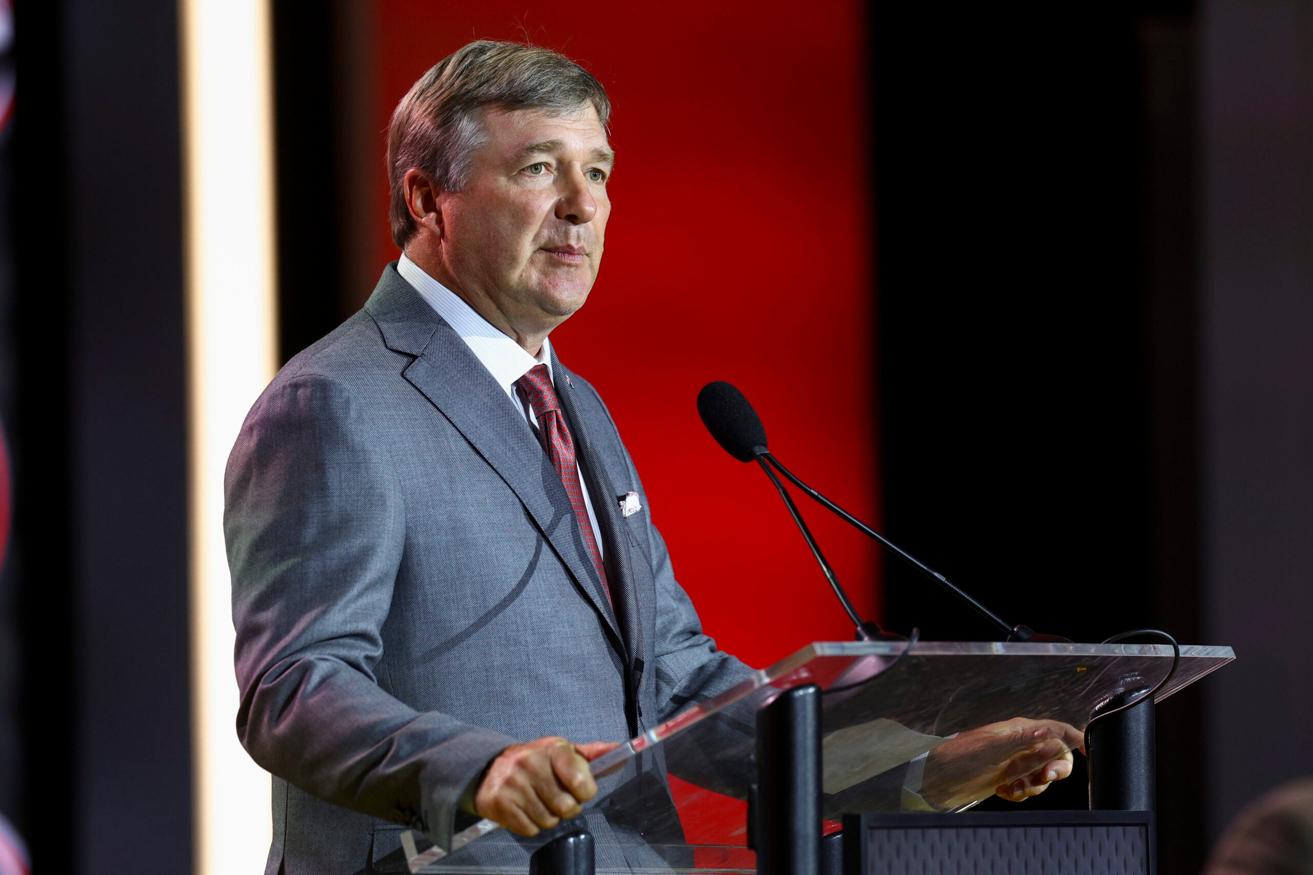 Georgia Bulldogs head coach Kirby Smart