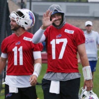 Josh Allen's recent opinion on the Bills new uniforms isn't getting bought by everyone.