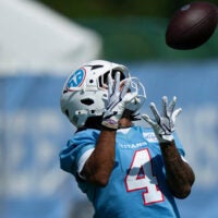 Wan'Dale Robinson Tennessee Titans training camp