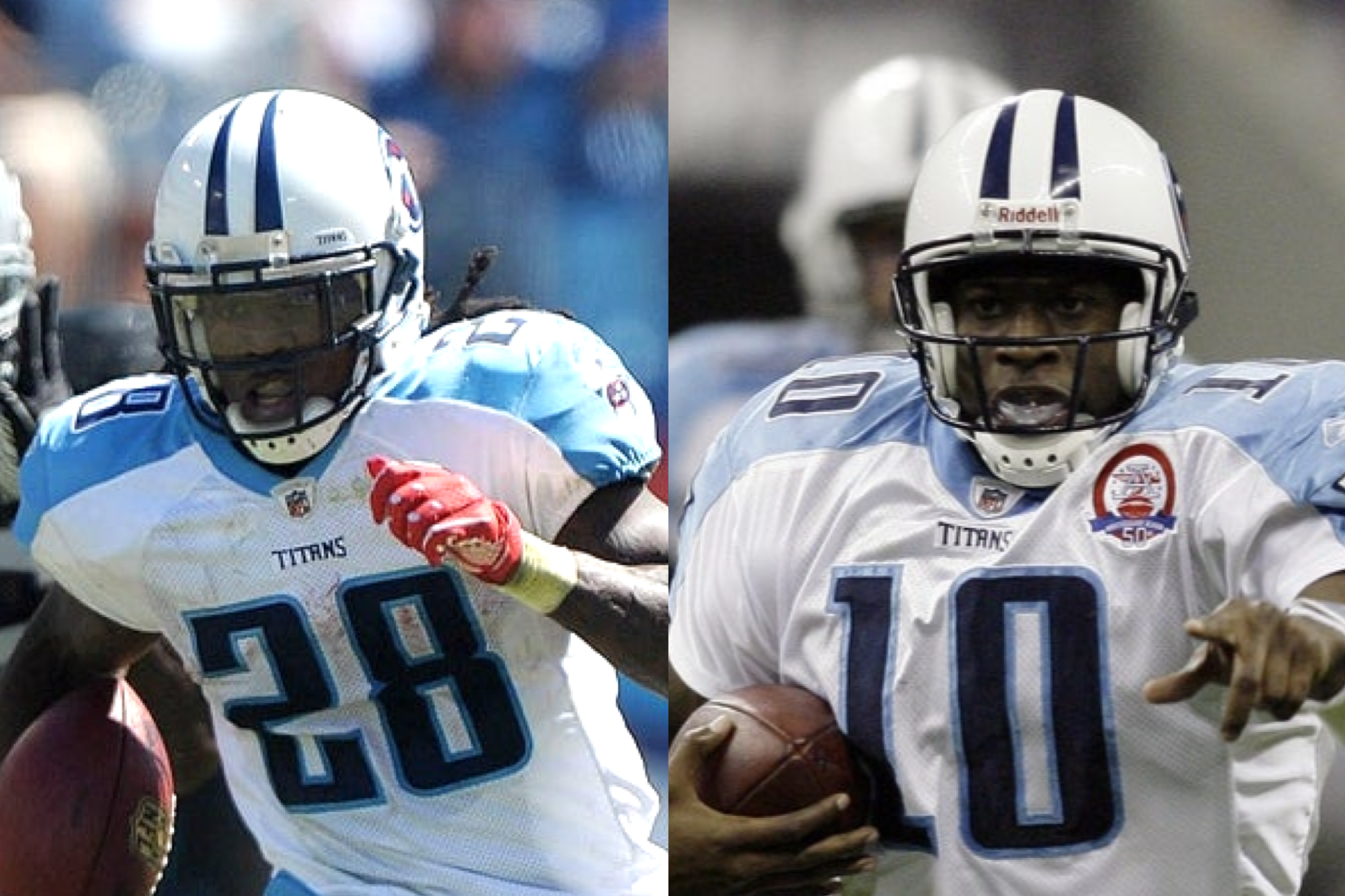 Chris Johnson Tennessee Titans most electric Vince Young