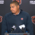 Chicago Bears general manager Ryan Poles speaks with the media ahead of training camp.