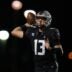 Sept. 2, 2022; Chandler, Arizona, USA; Hamilton quarterback Roch Cholowsky throws the ball against Centennial at Hamilton football field.