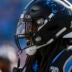 Nov 24, 2024; Charlotte, North Carolina, USA; Carolina Panthers linebacker Jadeveon Clowney (7) during the first quarter against the Kansas City Chiefs at Bank of America Stadium.