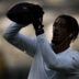 Aug 22, 2025; East Rutherford, New Jersey, USA; New York Jets wide receiver Quentin Skinner (39) warms up before the preseason against the Philadelphia Eagles game at MetLife Stadium.