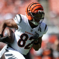 Cincinnati Bengals wide receiver Mitchell Tinsley
