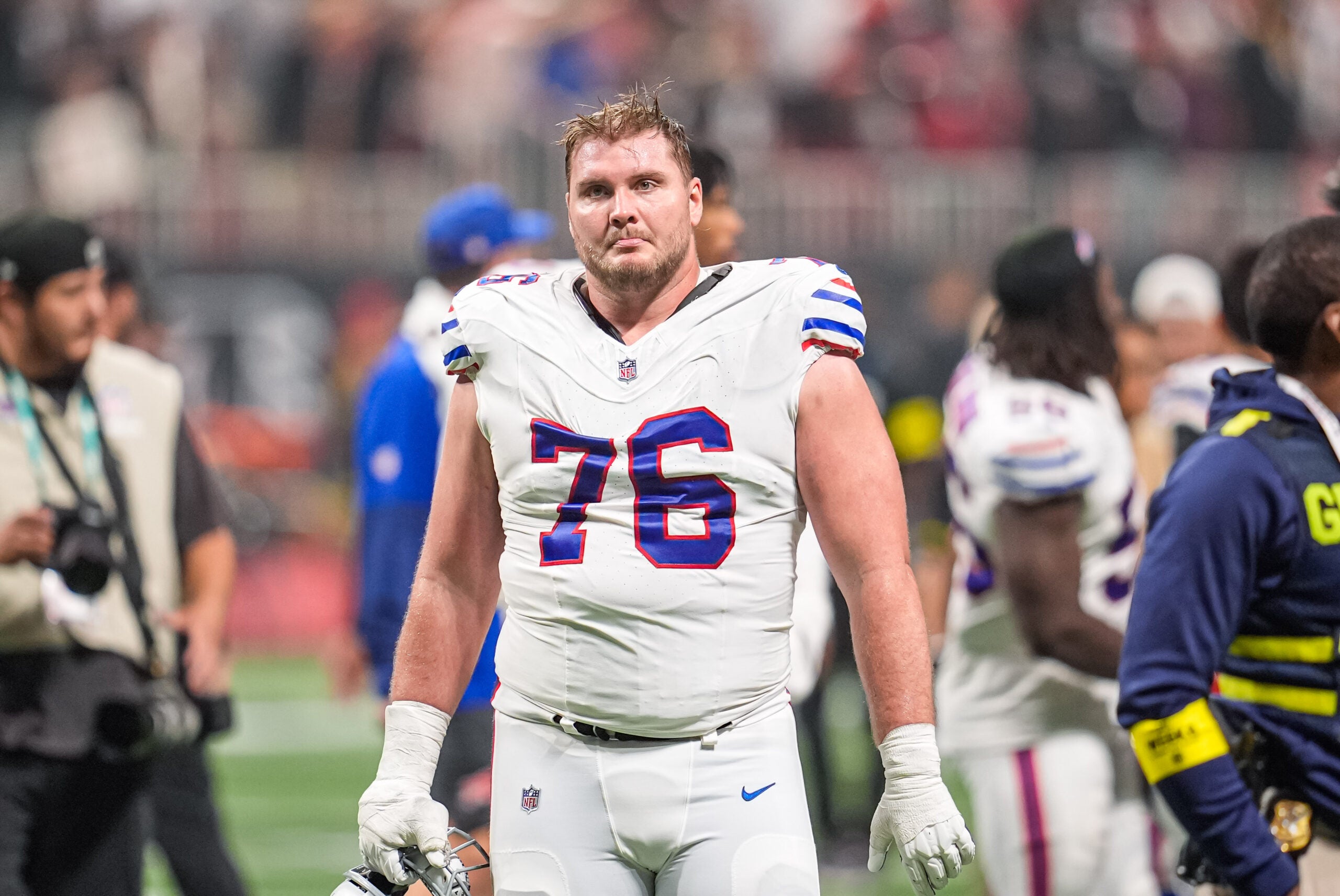 left guard David Edwards